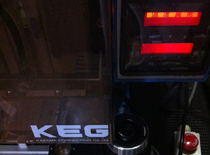 熱カシメ　Laser interferometer