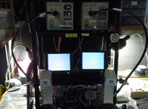 測定機付き芯出し顕微鏡　Alignment microscope with a measurement machine